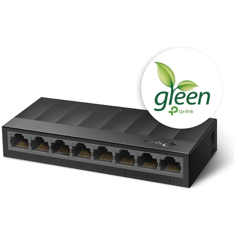 Buy TP-Link,TP-Link LS1008G 8-Port Gigabit Ethernet Switch – Desktop/Wall-Mount, Plug & Play, Ethernet Splitter, Plastic Casing - Gadcet UK | UK | London | Scotland | Wales| Near Me | Cheap | Pay In 3 | Networking Devices